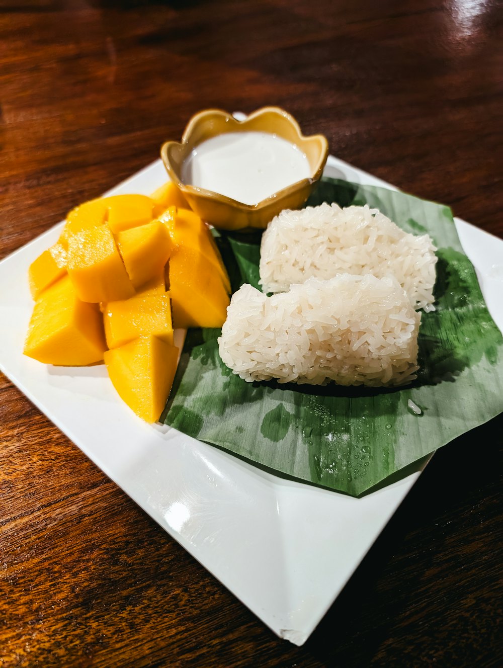 Mango mit Klebreis